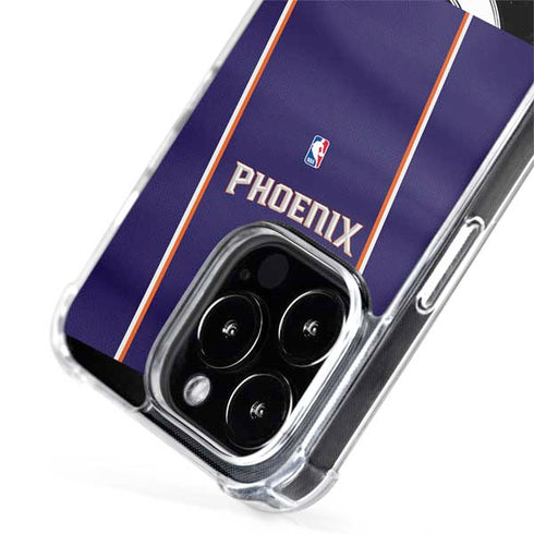 NBA Phoenix Suns Jersey iPhone 15 Pro MagSafe Case